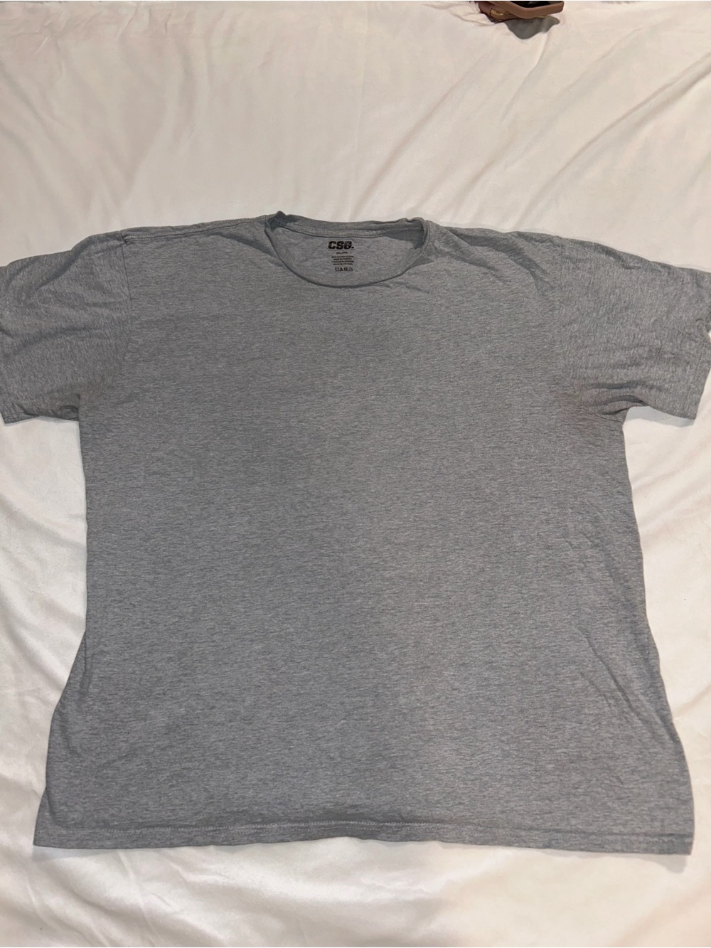 CSG Men’s Everyday Crew Neck Tee - Heather Gray